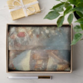 ヴィンテージクリスマスヴィレッジフェスティバルマウスデカップージ 薄葉紙 (ギフト)