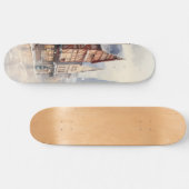 ヴィンテージクリスマスヴィレッジ通りホリデイ スケートボード (横)
