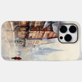 ヴィンテージクリスマスヴィレッジ通りホリデイ Case-Mate iPhoneケース (裏面 (横))