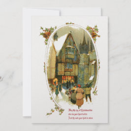 ヴィンテージクリスマスヴィレッジ シーズンカード