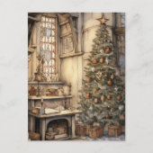 ヴィンテージクリスマス事務所 ポストカード (正面)