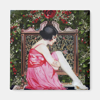 ヴィンテージクリスマス冷蔵庫用マグネット マグネット