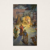 ヴィンテージクリスマス出生とVisiting Magi (正面)