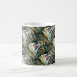 ヴィンテージクリスマス出生シーンマググ コーヒーマグカップ