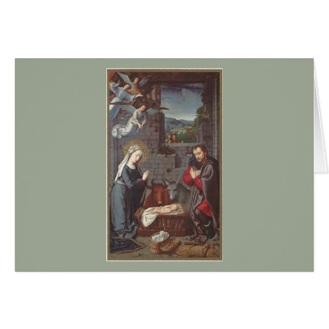 ヴィンテージクリスマス出生 (正面横)