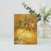 ヴィンテージクリスマス出生 シーズンポストカード (スタンド正面)