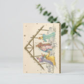 ヴィンテージクリスマス出生 シーズンポストカード (スタンド正面)