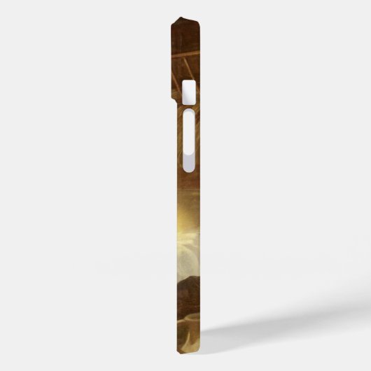 ヴィンテージクリスマス出生,マリヨセフベビーイエス Case-Mate iPhoneケース (裏面 / 左)