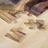 ヴィンテージクリスマス出生、3羊飼いとイエス ジグソーパズル (側面)