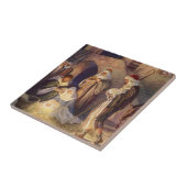 ヴィンテージクリスマス出生、3羊飼いとイエス タイル (側面)