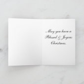 ヴィンテージクリスマス合唱団 シーズンカード (内部)