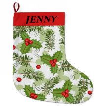 ヴィンテージクリスマス大きなクリスマスストッキング