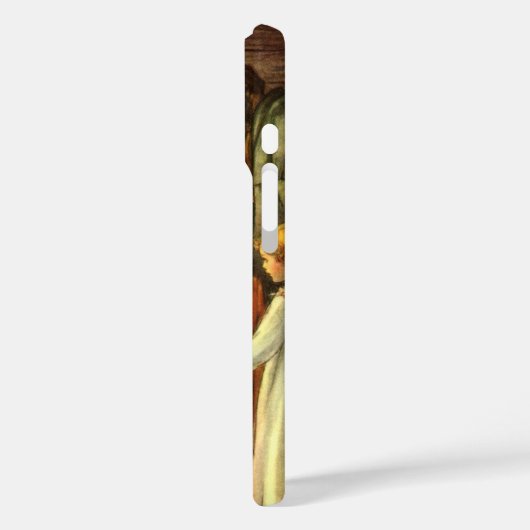 ヴィンテージクリスマス宗教的出生wベビーイエス Case-Mate iPhoneケース (裏面 / 左)