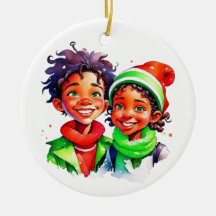 ヴィンテージクリスマス小妖精や小人 パーソナライズされた