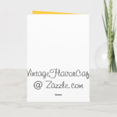 ヴィンテージクリスマス屋上サンタスレイディアーズカード シーズンカード (裏面)