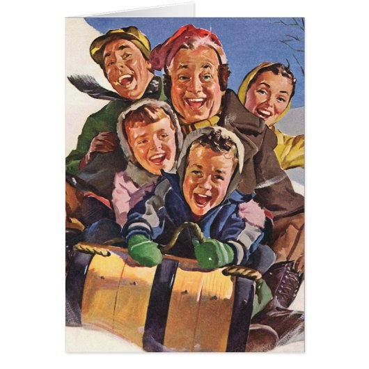 ヴィンテージクリスマス感謝 (正面)