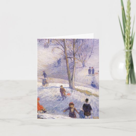 ヴィンテージクリスマス感謝 サンキューカード (正面)