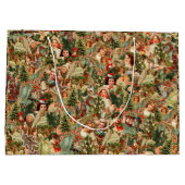 ヴィンテージクリスマス抱き枕 ラージペーパーバッグ (裏面)