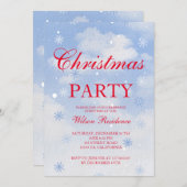 ヴィンテージクリスマス招待状 招待状 (正面/裏面)