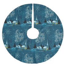 ヴィンテージクリスマス教会の雪の静か夜