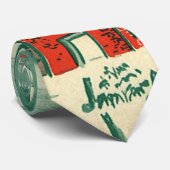 ヴィンテージクリスマス教会、冬の雪景色 ネクタイ (ロール)