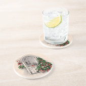 ヴィンテージクリスマス窓コースター コースター (側面)