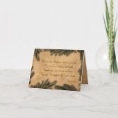 ヴィンテージクリスマス紙 – グリーティングカード シーズンカード (正面)