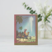 ヴィンテージクリスマス賢者 シーズンポストカード (スタンド正面)