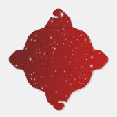 ヴィンテージクリスマス輝く、星イン赤銀河系 フェイバーボックス (折り畳みなし)