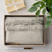 ヴィンテージクリスマス音楽エンジェルデコパージュ 薄葉紙 (ギフト)