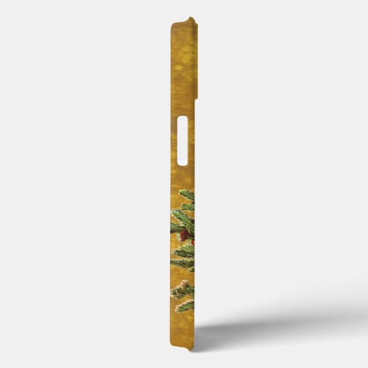 ヴィンテージクリスマス飾ビクトリアンツリー Case-Mate iPhoneケース (裏面 / 右)