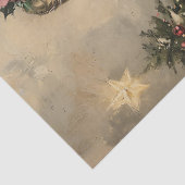 ヴィンテージクリスマス飾フェアリーの木の切り離し 薄葉紙 (詳細)