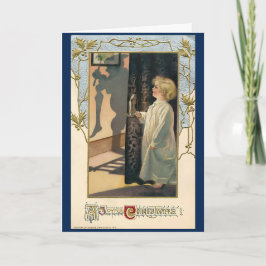 ヴィンテージクリスマス1940sレトロホリデイ カード