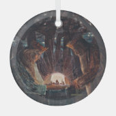 ヴィンテージクリスマス、おとぎ話(1909) ガラスオーナメント (正面)