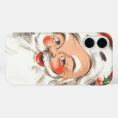 ヴィンテージクリスマス、すてきサンタクロースとスマイル Case-Mate iPhoneケース (裏面 (横))