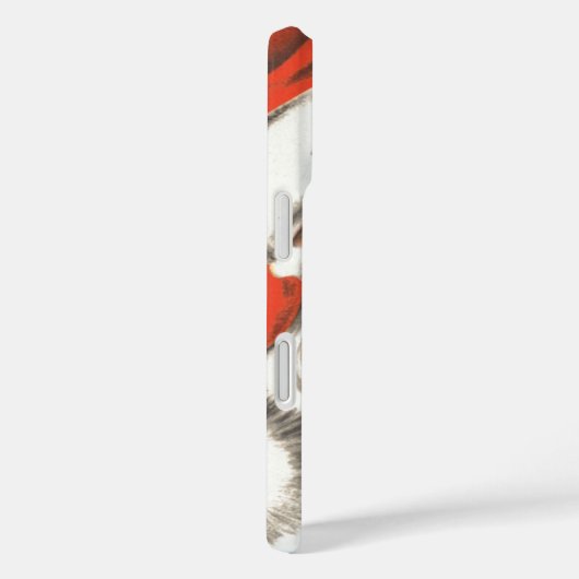 ヴィンテージクリスマス、すてきサンタクロースとスマイル Case-Mate iPhoneケース (裏面 / 右)