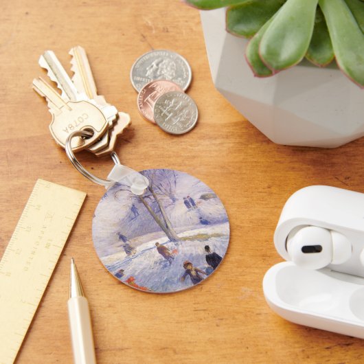 ヴィンテージクリスマス、そり、セントラルパークグラクェンス キーホルダー (デスク)