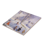 ヴィンテージクリスマス、そり、セントラルパークグラクェンス タイル (側面)