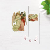 ヴィンテージクリスマス、アンティークビクトリアンエンジェルダイカット (デスク)