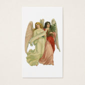 ヴィンテージクリスマス、アンティークビクトリアンエンジェルダイカット (正面)