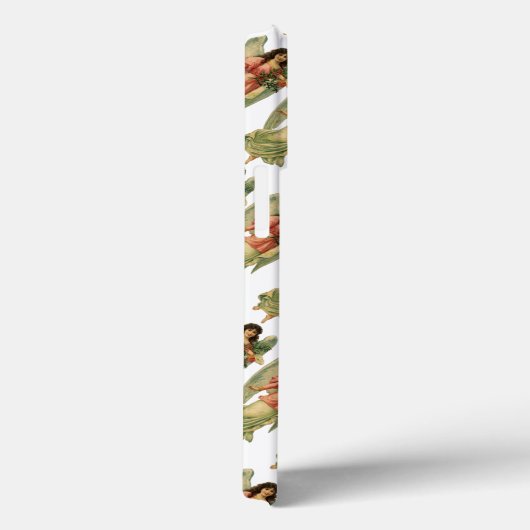 ヴィンテージクリスマス、アンティークビクトリアンエンジェル Case-Mate iPhoneケース (裏面 / 右)