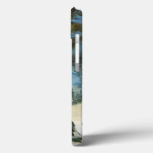 ヴィンテージクリスマス、ウィリアム・グラッケンスのセントラルパークの冬 Case-Mate iPhoneケース (裏面 / 左)