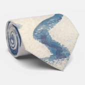 ヴィンテージクリスマス、ウィンターヴィレッジ スノー ネクタイ (ロール)