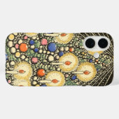 ヴィンテージクリスマス、キャンドルと星の木 Case-Mate iPhoneケース (裏面 (横))