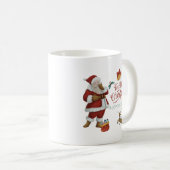 ヴィンテージクリスマス コーヒーマグカップ (正面右)