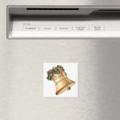 ヴィンテージクリスマス ゴールデンベル、シーズンズグリーティングス マグネット (インサイチュ (食洗機))