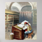 ヴィンテージクリスマス、サンいけなニコラスまたはニース ポスター (正面)