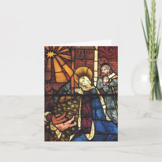 ヴィンテージクリスマス サンキューカード (正面)