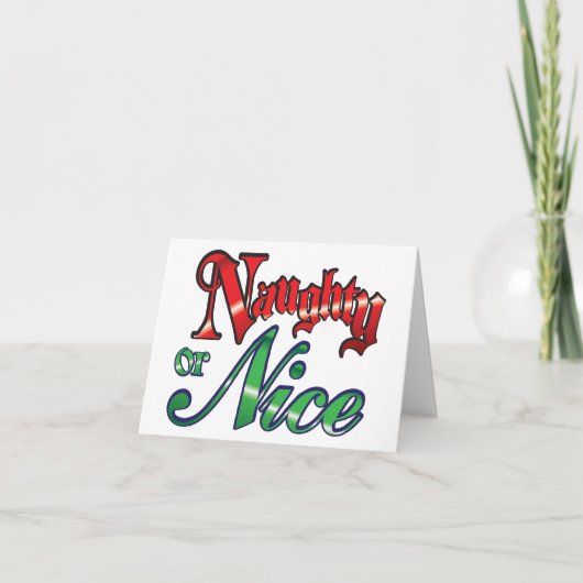 ヴィンテージクリスマス サンキューカード (正面)