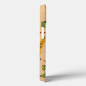 ヴィンテージクリスマス、サンタクロースが自転車に乗る Case-Mate iPhoneケース (裏面 / 右)